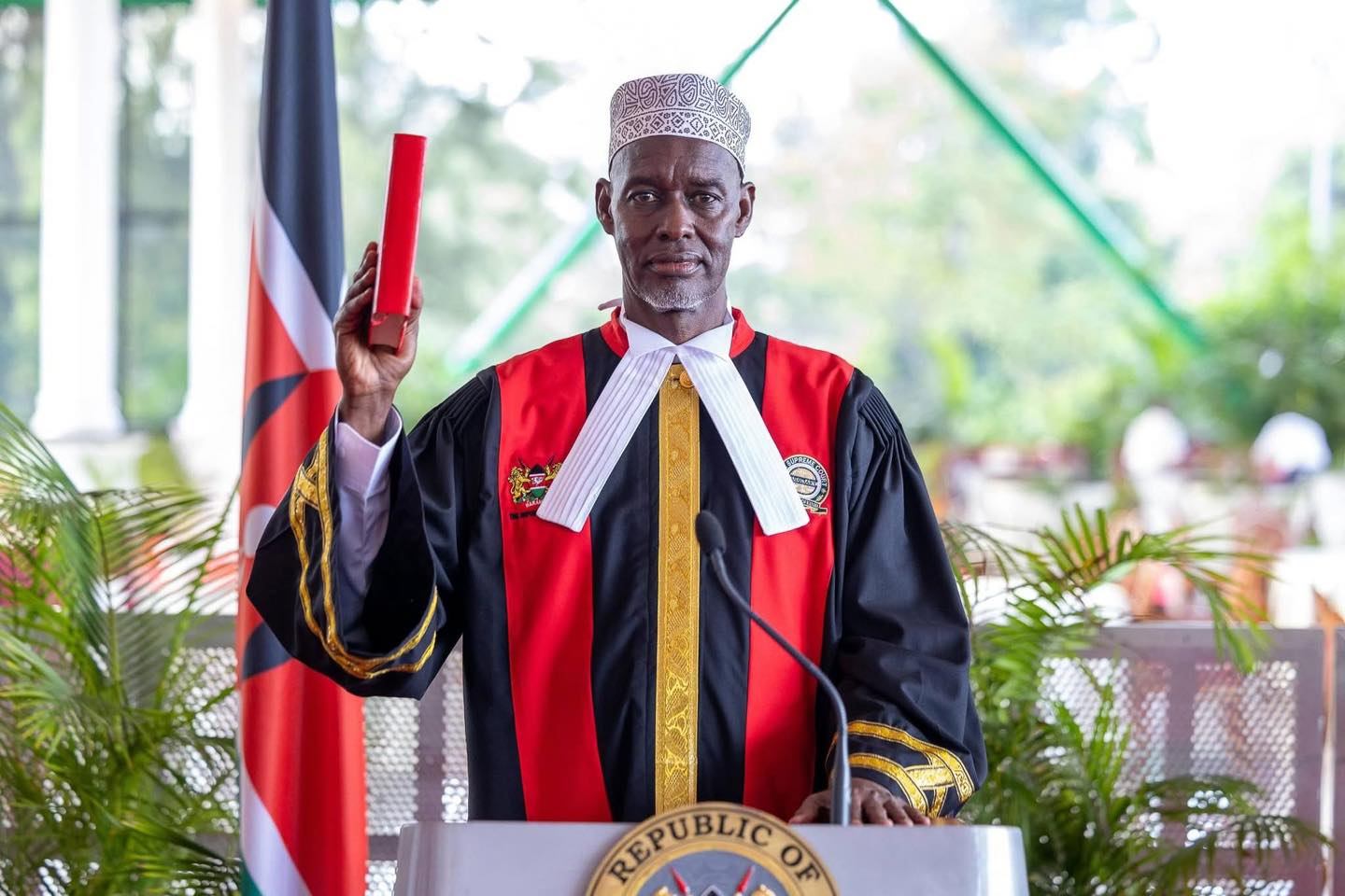 Mohamed Warsame Sworn in as Supreme Court Judge