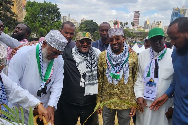 November 2: Plant your tree for Gaza at Uhuru Park