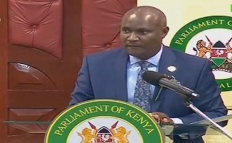 Treasury CS John Mbadi during his presentation of the 2026/2027 budget