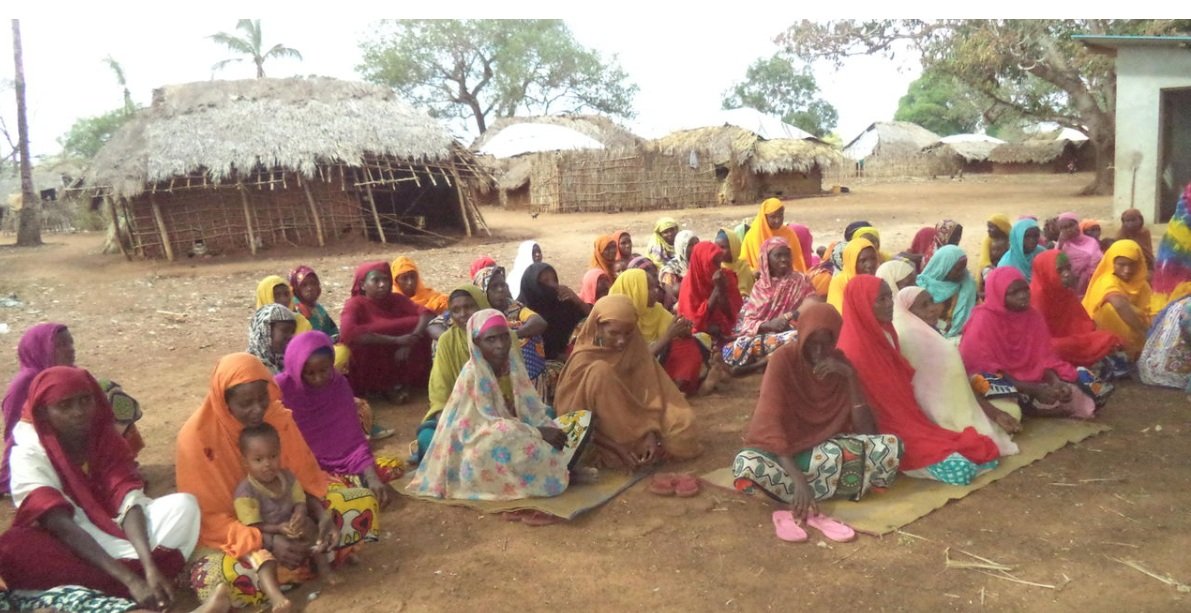 Boni residents in a communal gathering