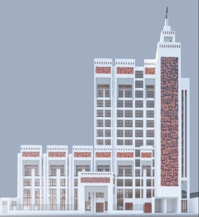 An artist impression of the proposed Al Ameen Masjid