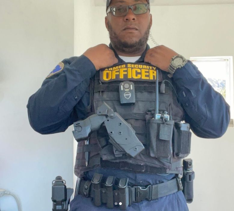 Amin Abdullah, the security guard who was killed protecting others