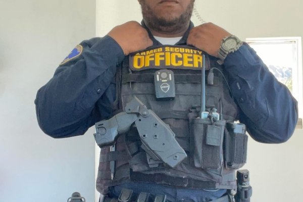 Amin Abdullah, the security guard who was killed protecting others