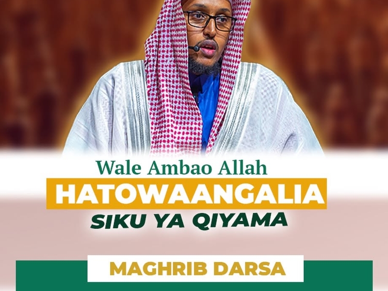 Maghrib Darsa at Jamia Masjid Nairobi