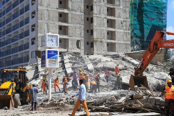Family Appeals for Swift Rescue After Nairobi building Collapse