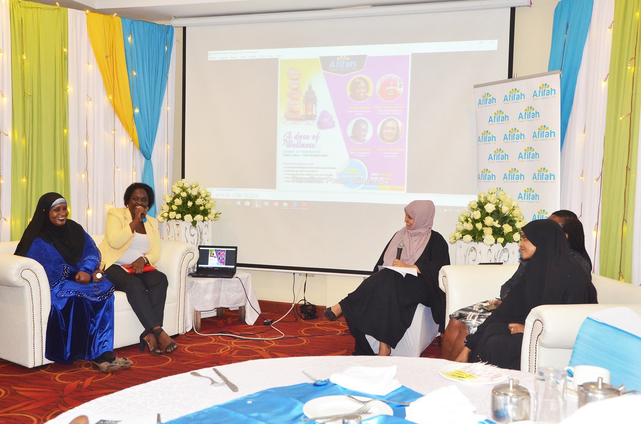 A panel discussion during a past programme organised by Afifa Events