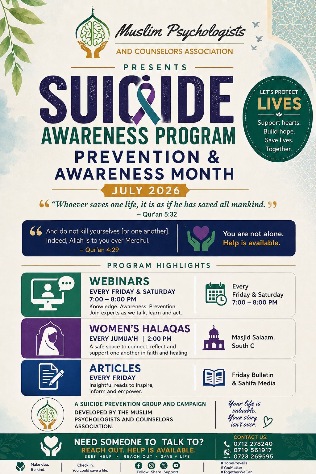 MPCA launches suicide awareness campaign 