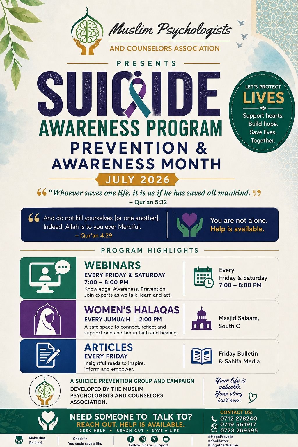 Awareness poster