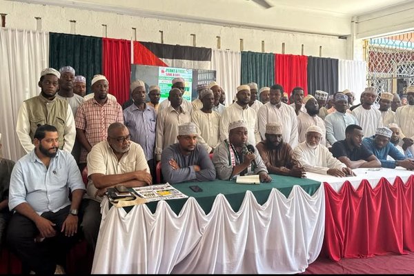 Police assures security during Mombasa tree planting event for Gaza