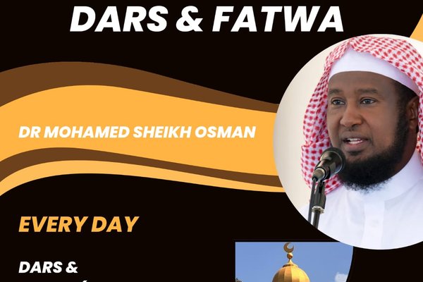 Ramadhan Dars & Fatwa at Masjid Ahmad Bin Hanbal (Daily)