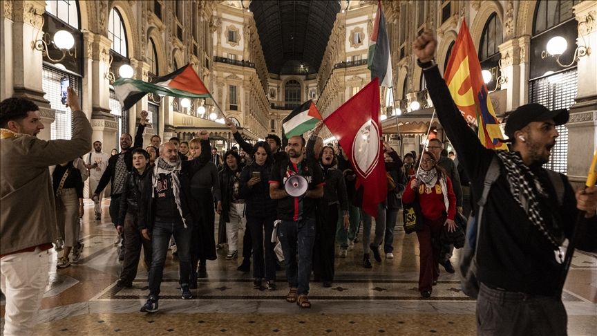 Protests erupt across Europe after Israeli attack on Gaza-bound aid flotilla