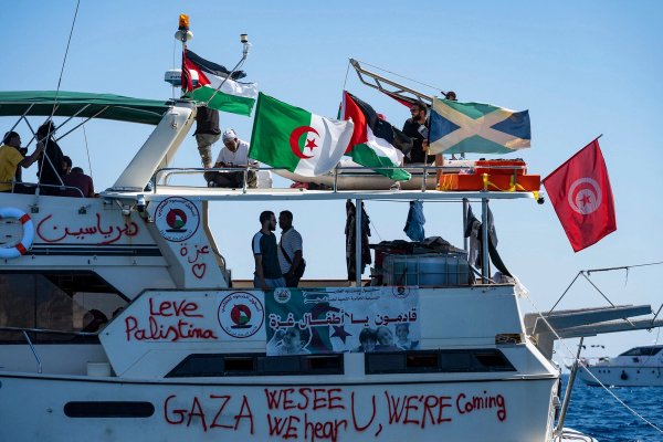 Standoff at Sea: European Warships Escort Humanitarian Flotilla Toward Gaza