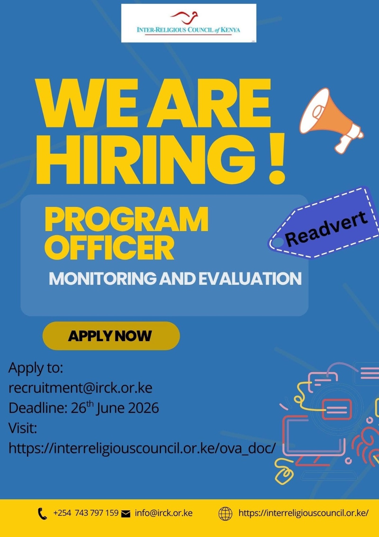 Program Officer - Monitoring and Evaluation