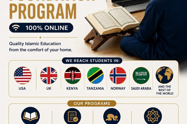 Qur'an & Islamic Foundation Program – Enroll Your Child Today