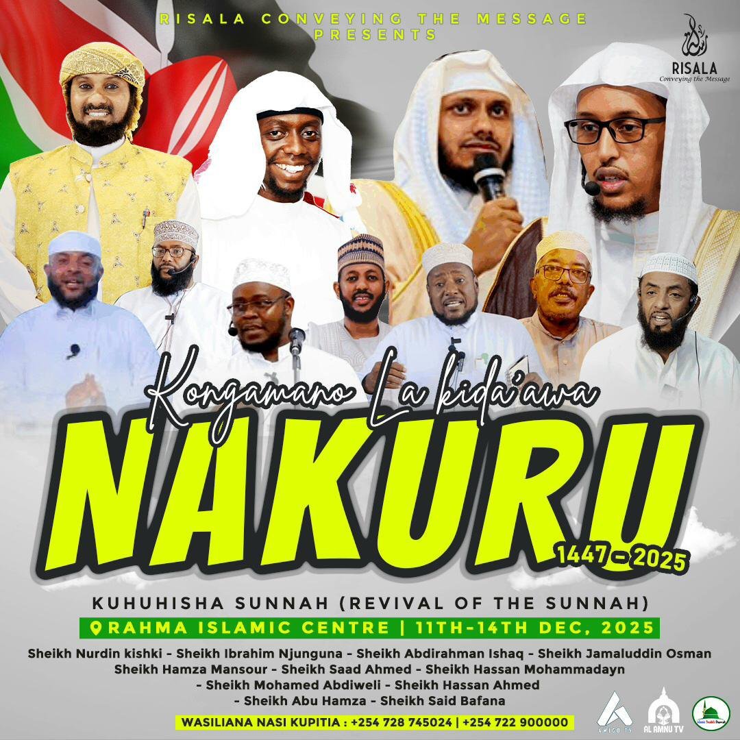 Nakuru here we come. All set for grand da’wah convention