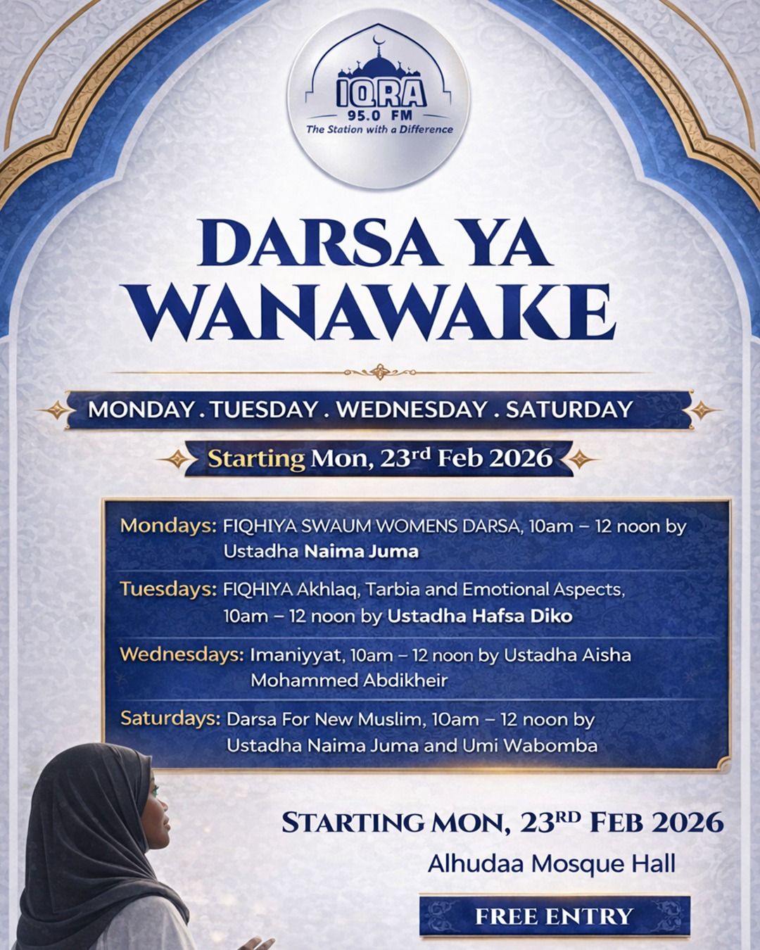 Darsa ya Wanawake – Women’s Religious Education Program