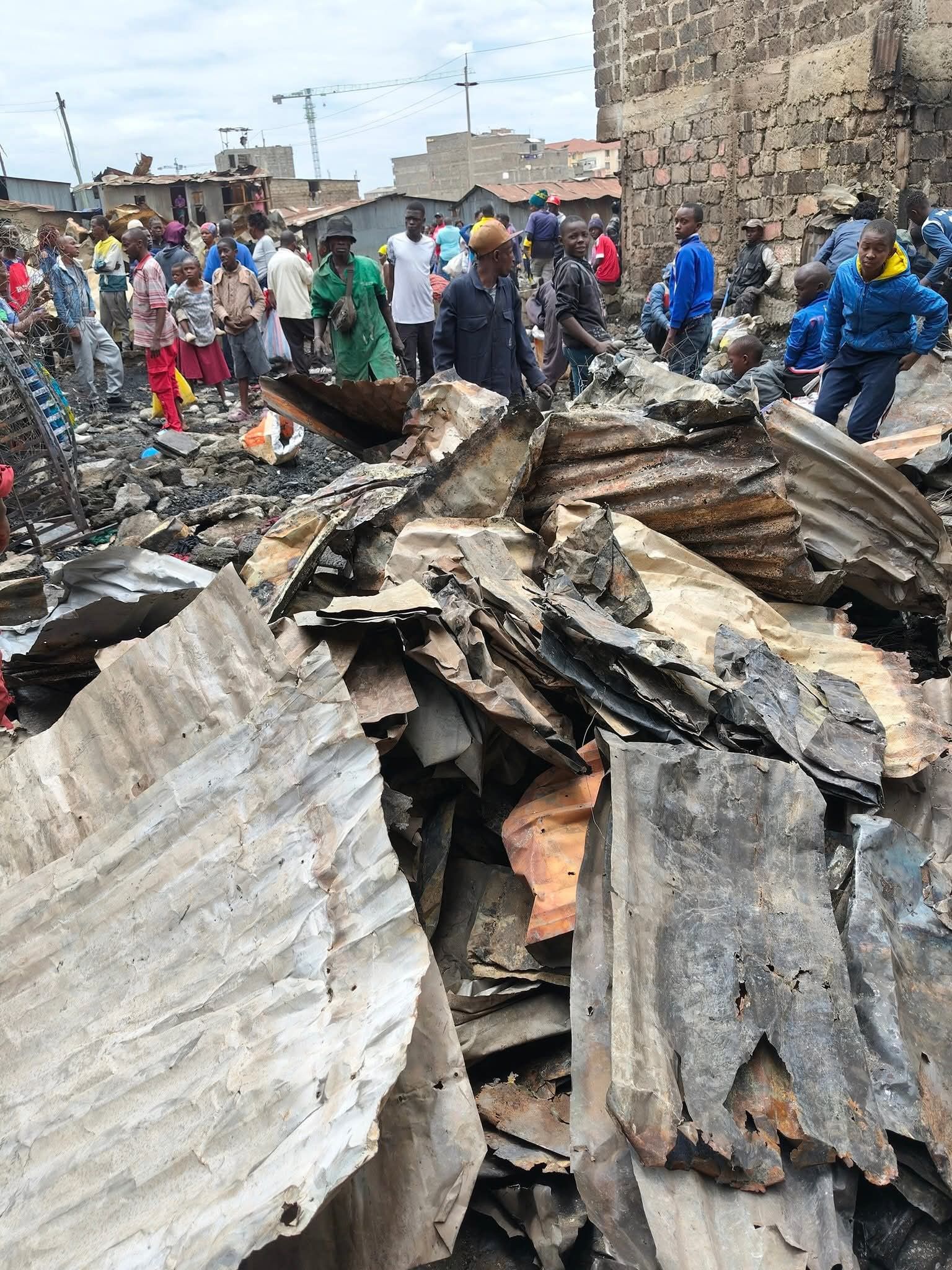 Al Ameen mosque resettles Kinyago Kanuku slum fire victims 