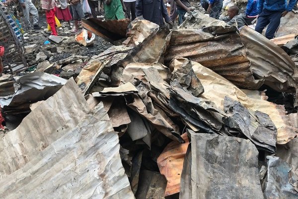 Al Ameen mosque resettles Kinyago Kanuku slum fire victims