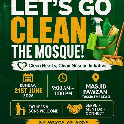 Let's Go Clean The Mosque