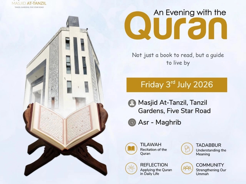 An evening with the Qur'an