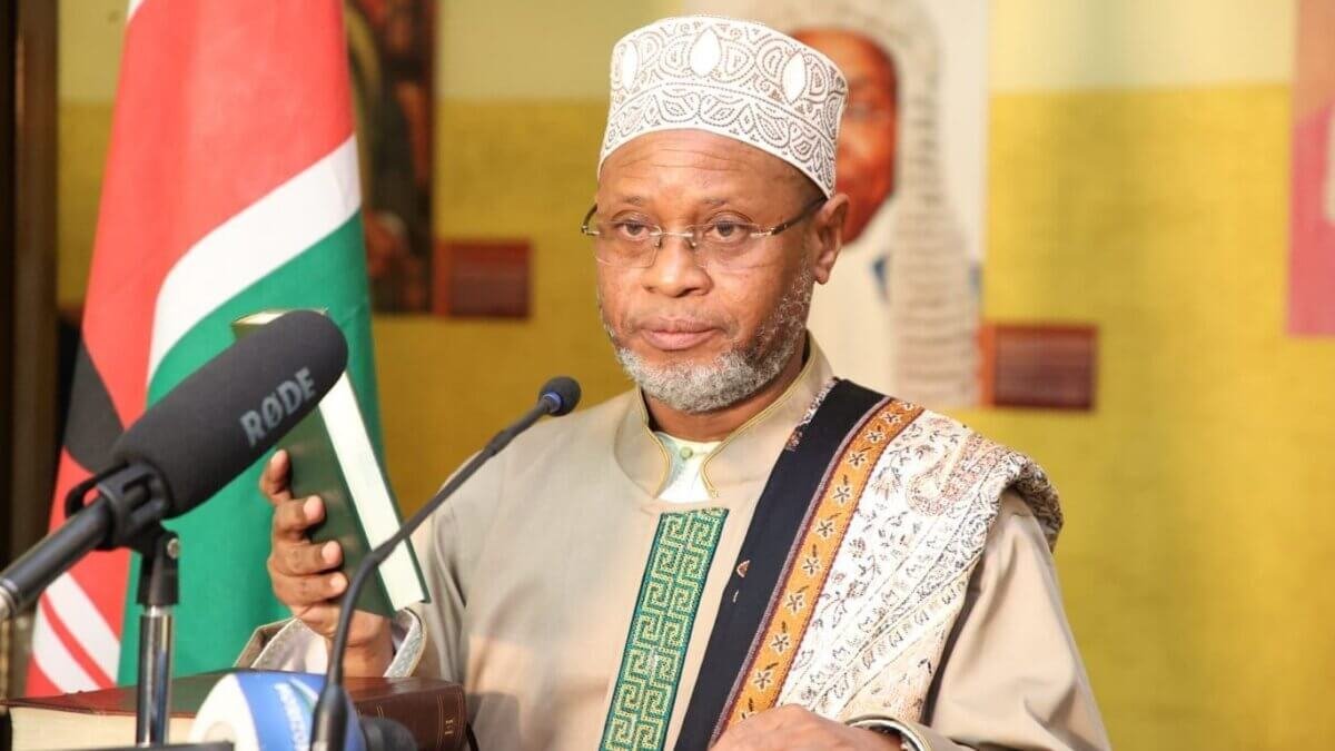 The late Chief Kadhi Sheikh Abdulhalim Athman Hussein, may Allah have mercy on his soul