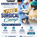 Free Surgical Camp Opens 20th-31st July