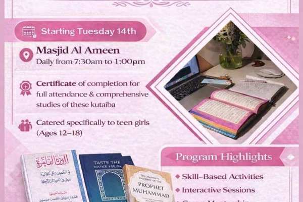 6-Day Teens Girls Holiday Program (Age 12-18)