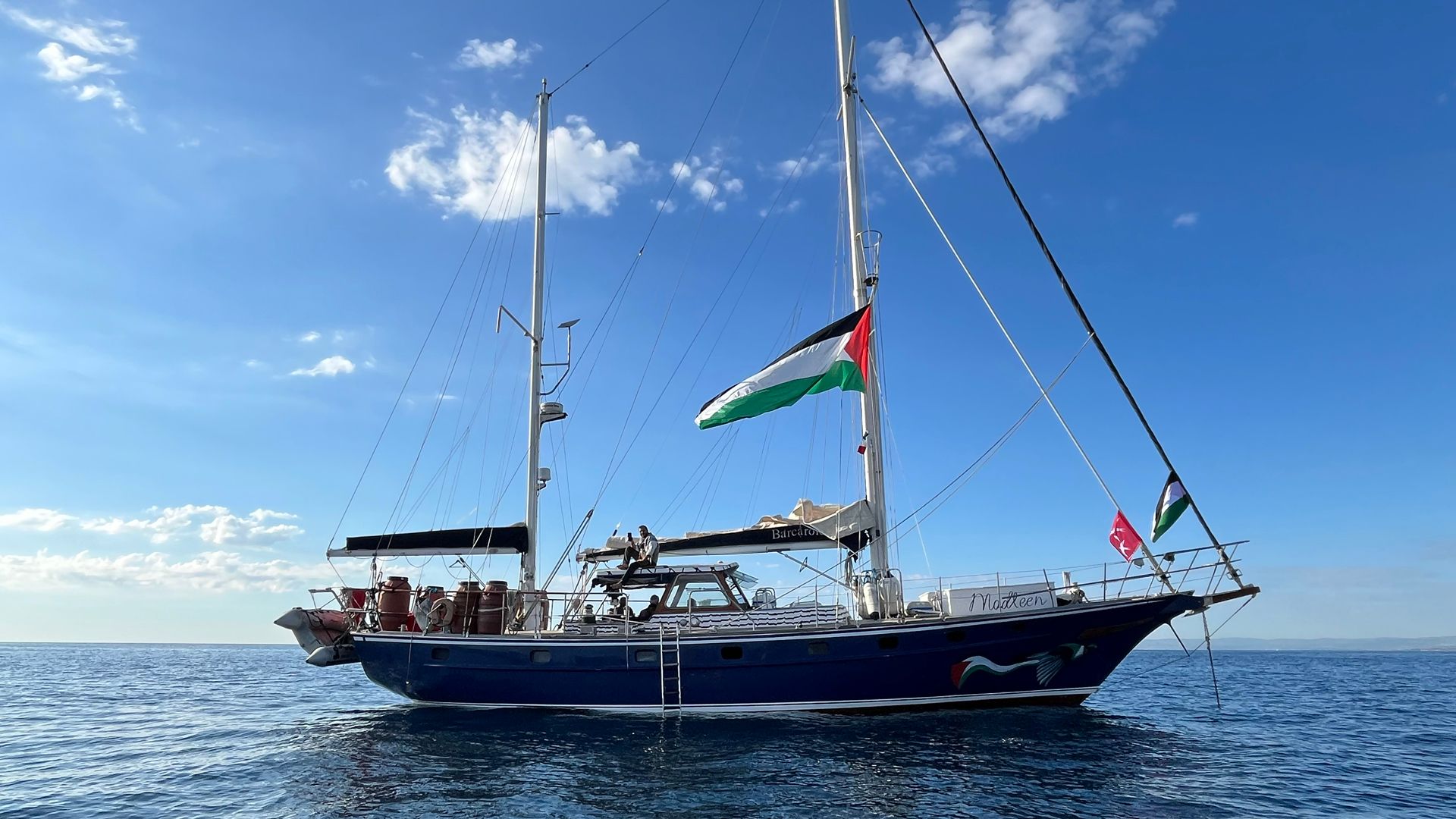 Gaza aid flotilla departs Tunisia