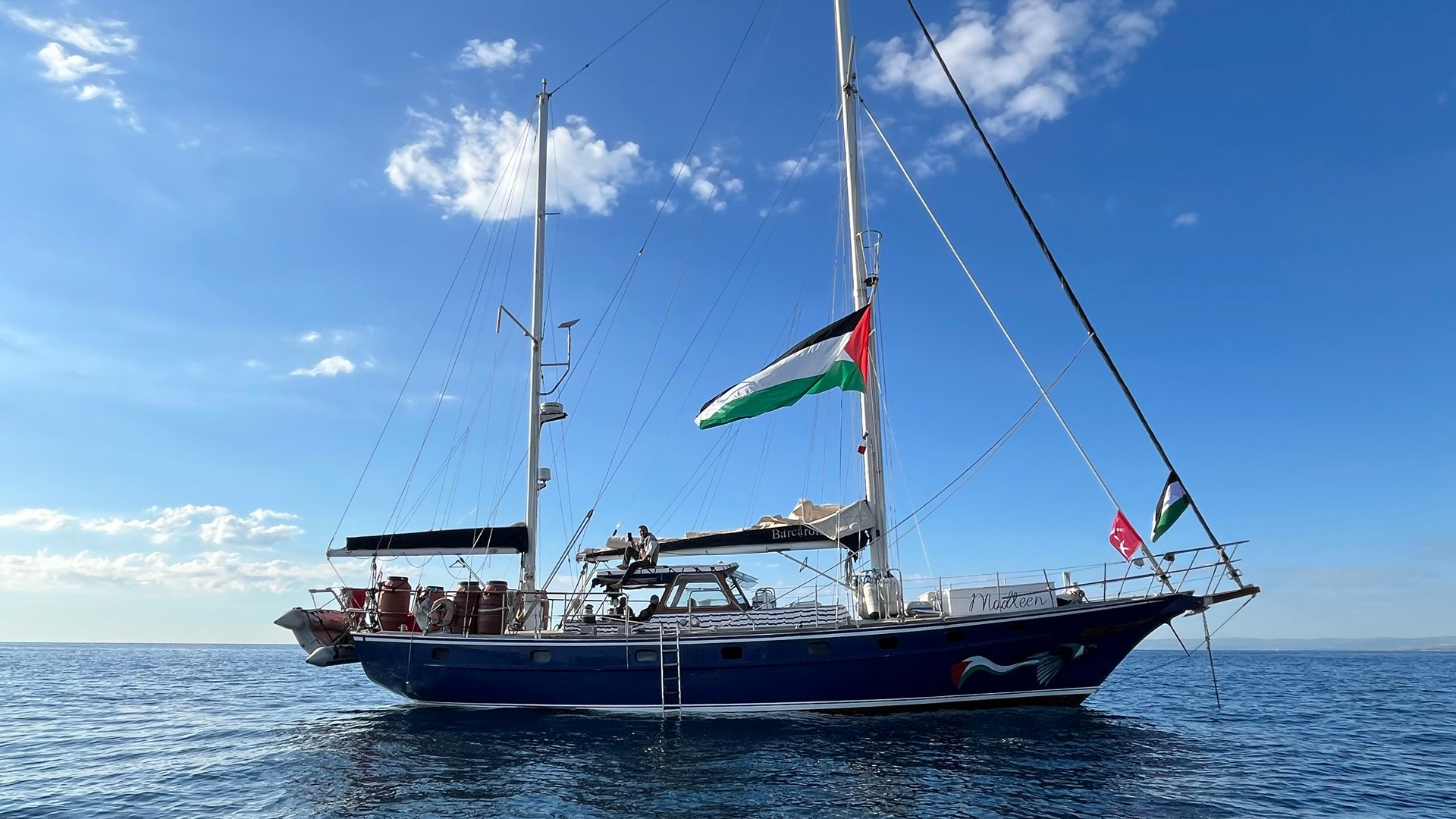 Gaza aid flotilla departs Tunisia