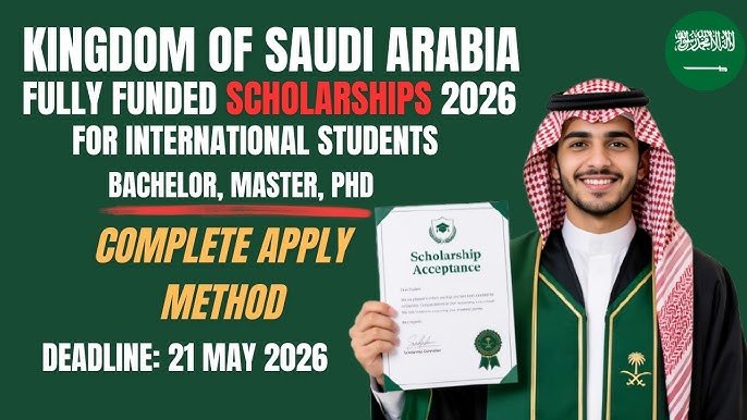 Study in Saudi Arabia Scholarships 2026: Step-by-step how to apply