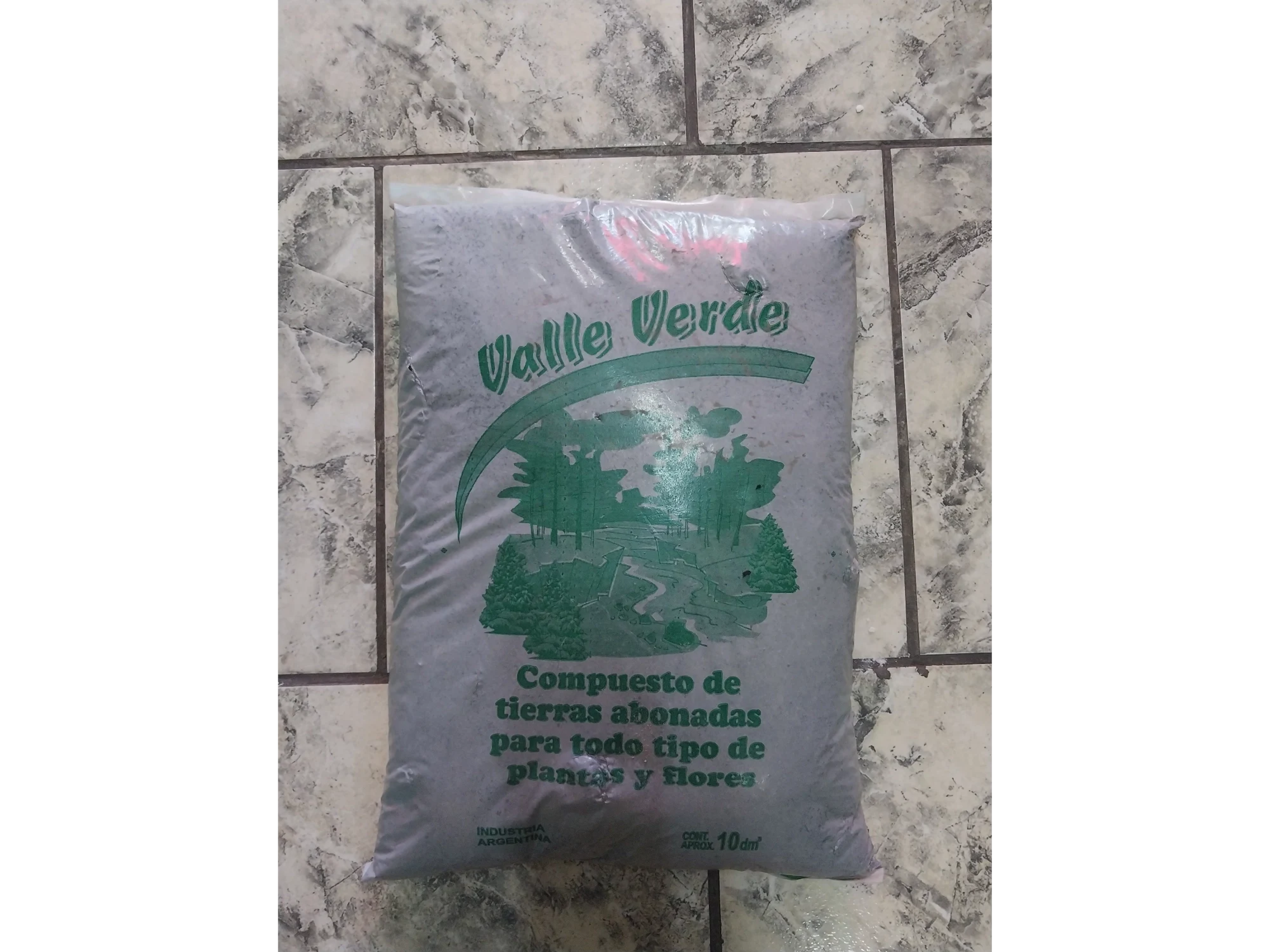 bolsa de 10 dm3 de tierra abonada