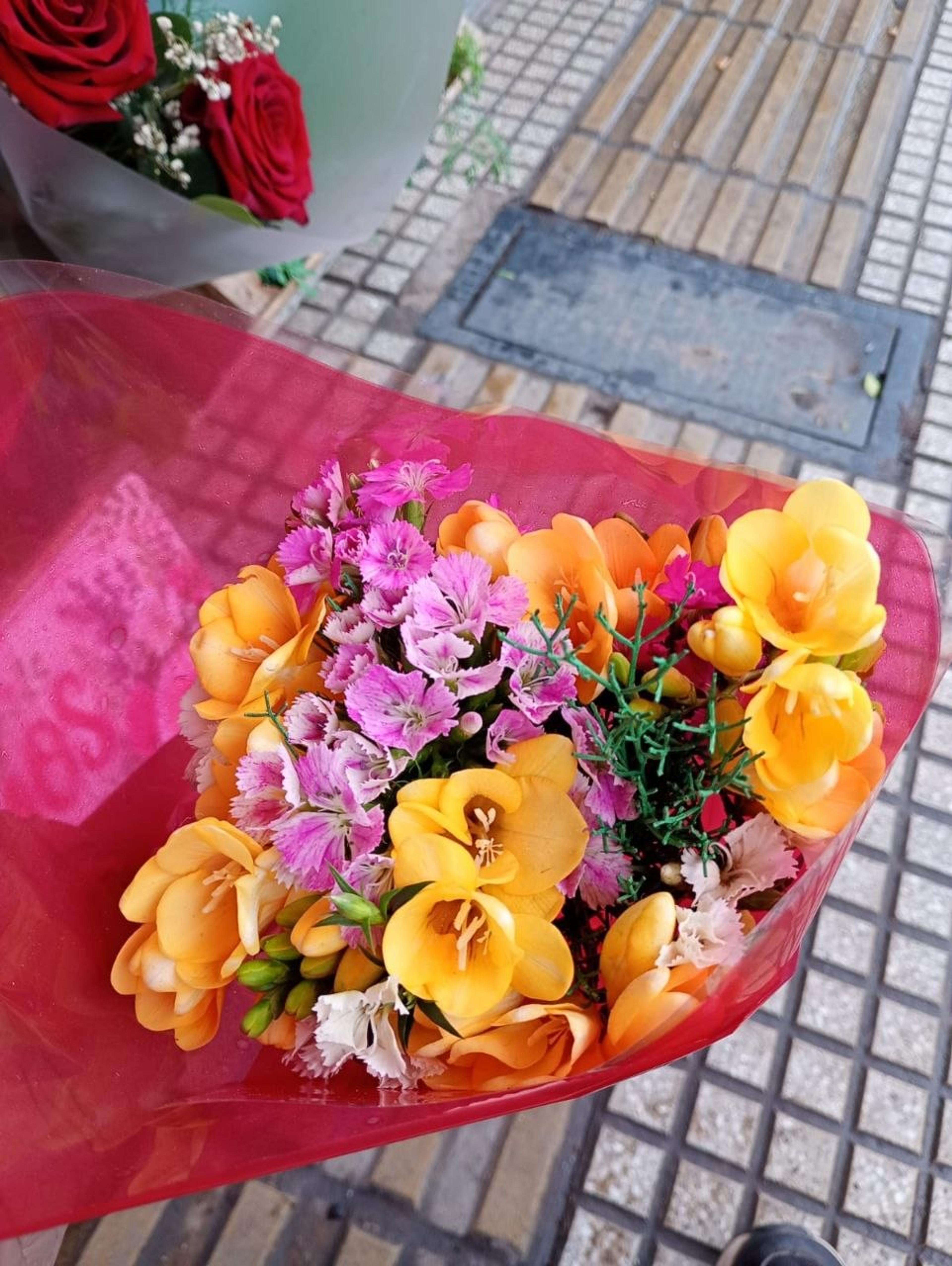 ramo de fresias