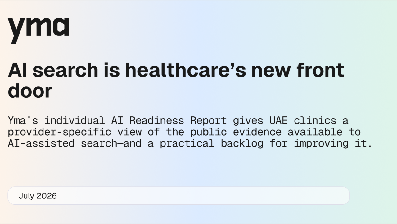 AI search is healthcare's new front door