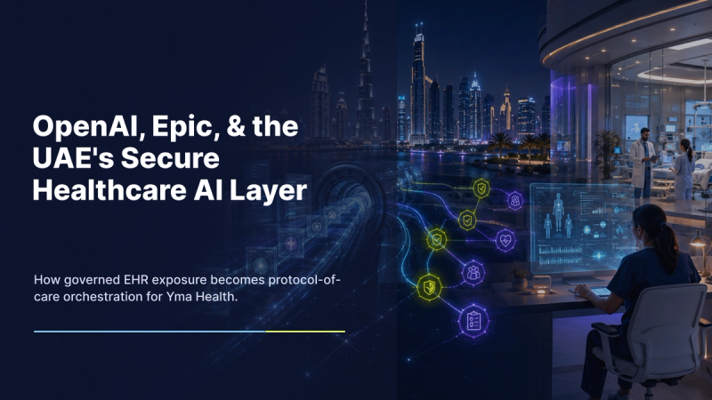 EHR exposure becomes protocol-of-care orchestration for Yma Health in MENA