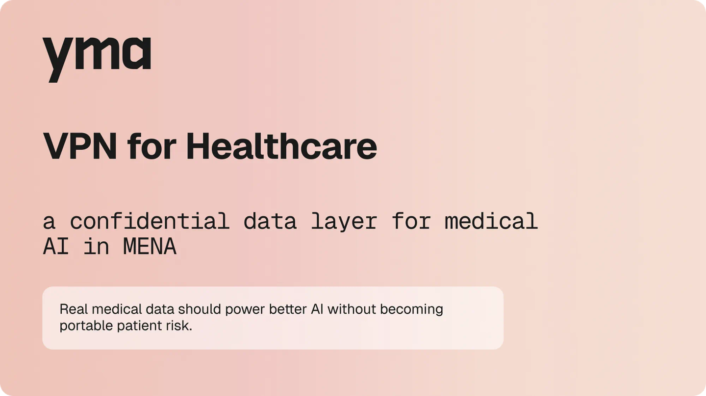 VPN for Healthcare built by Yma Health for MENA healthcare