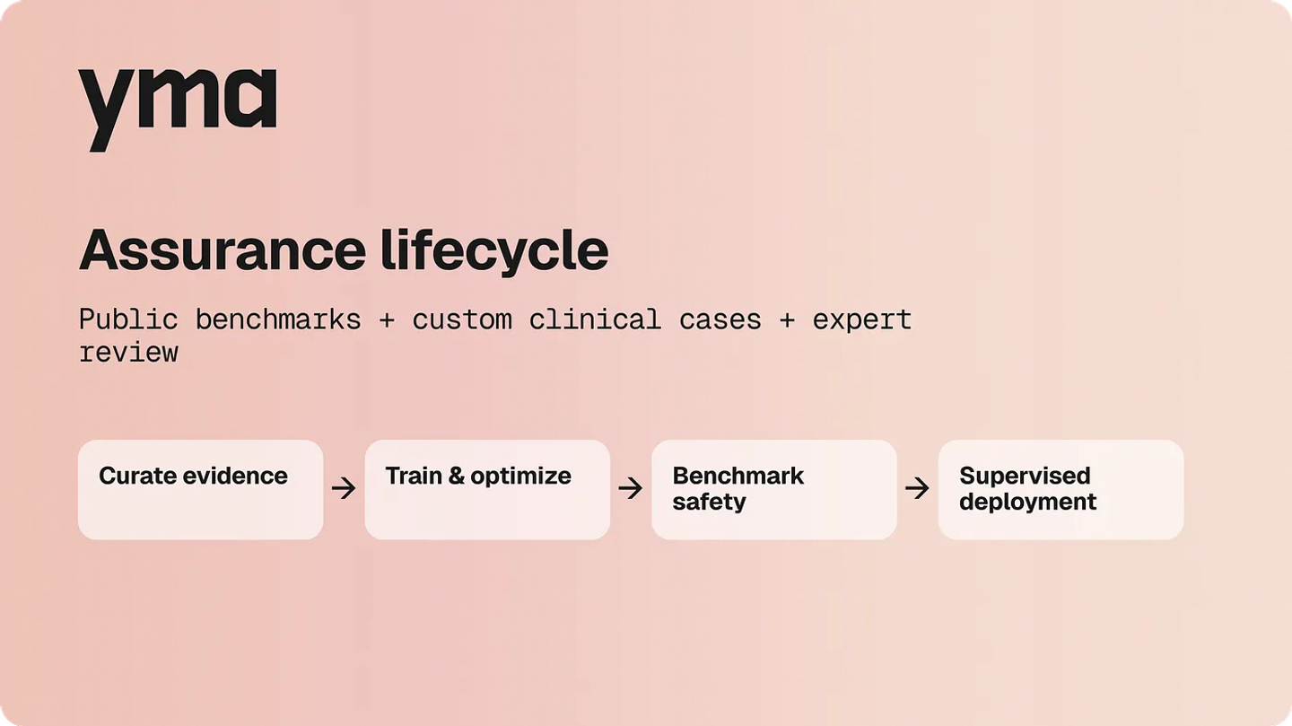 Placeholder chart forming small language model for healthcare