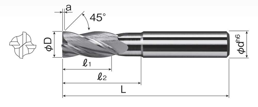 Carbide End-Cutting Reamers CERS