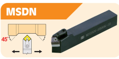 External turning holders for SN.. (SNMG) inserts