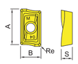 AOMT Indexable Milling Insert