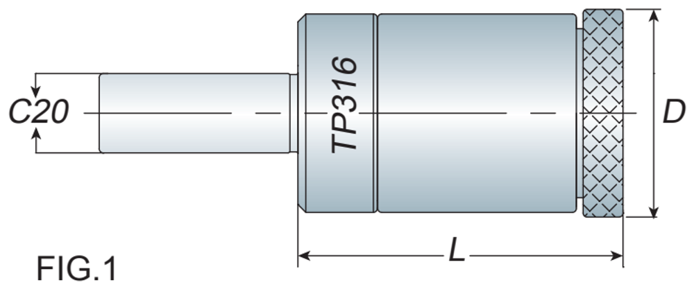 TP Tap Holder reference diagram