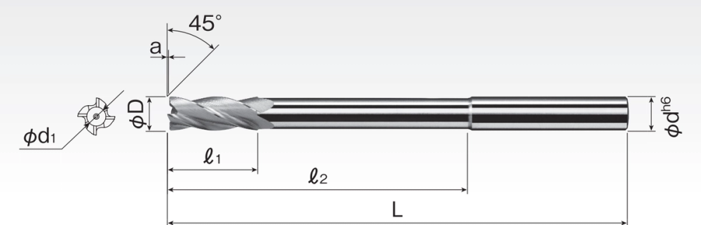 Carbide End-Cutting Reamers CEOR