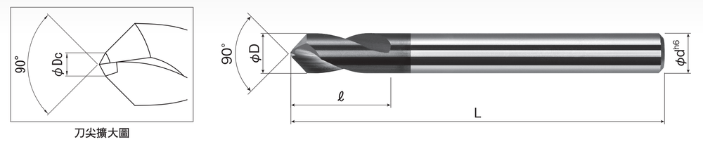 Carbide Leading Drills SDLA