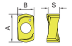 BNGX Indexable Milling Insert