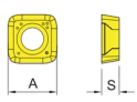 SP Indexable Milling Insert