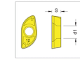 ZP Indexable Milling Insert