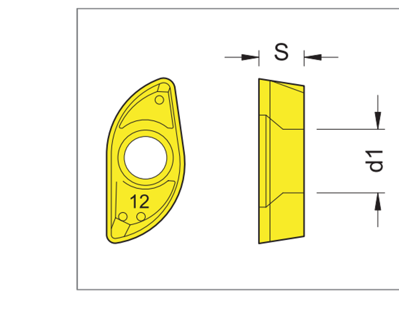 ZP Indexable Milling Insert