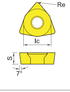 WC Indexable Drill Insert