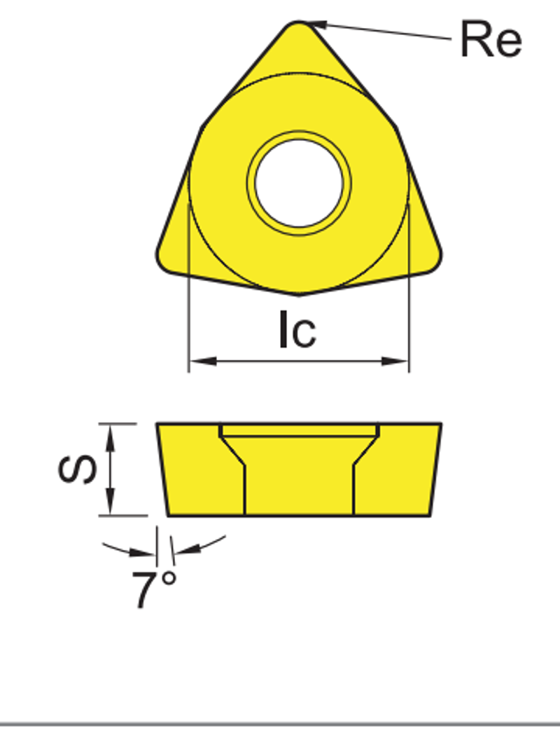WC Indexable Drill Insert