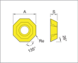 OFMT Indexable Milling Insert