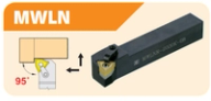 External turning holders for WN.. (WNMG) inserts